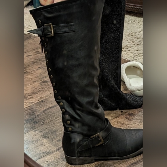 Journey Knee High Boots (wide calf) - Picture 2 of 7